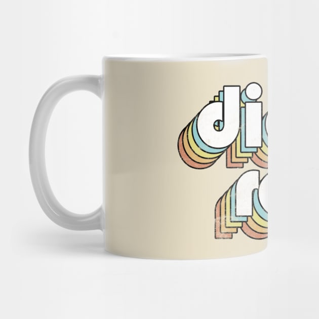 Diana Ross - Retro Rainbow Letters by Dimma Viral